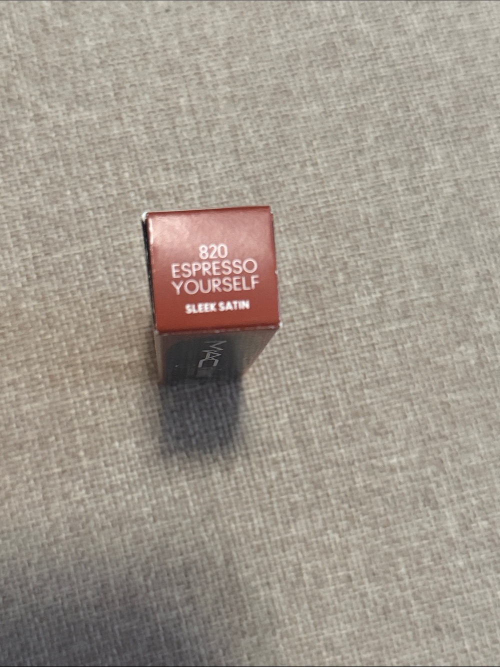 MAC Cosmetics Satin Lipstick 820 Espresso Yourself - Warm Brown